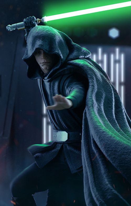 Statue Luke Skywalker Combat Ver. - The Mandalorian - Art Scale 1/10 - Iron Studios