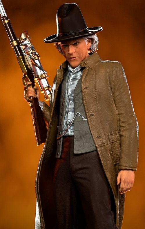 Statue Doctor Brown - Back To The Future III - Art Scale 1/10 - Iron Studios