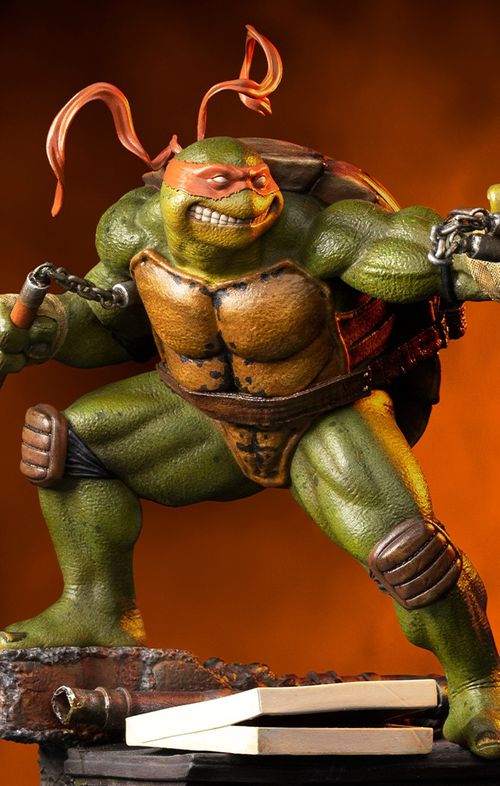 Statue Michelangelo - TMNT - BDS Art Scale 1/10 - Iron Studios