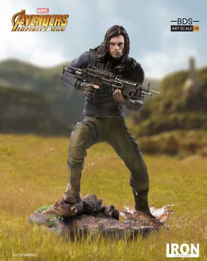 Statue Winter Soldier - Bds Art Scale 1/10 - Avengers: Infinity War - Iron Studios