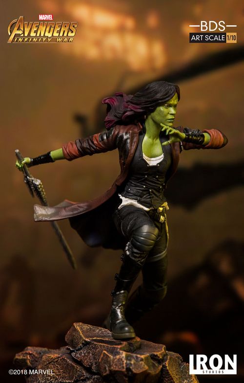 Statue Gamora - Avengers: Infinity War - Bds Art Scale 1/10 - Iron Studios