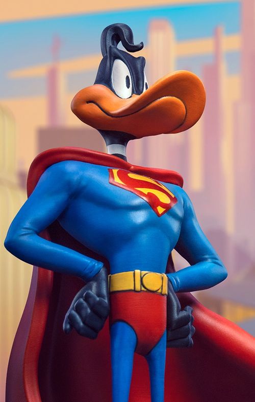 Statue Daffy Duck Superman - Space Jam: A New Legacy - Art Scale 1/10 - Iron Studios