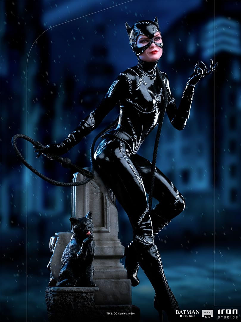 Statue Catwoman Batman Returns Art Scale 1 10 Iron Studios