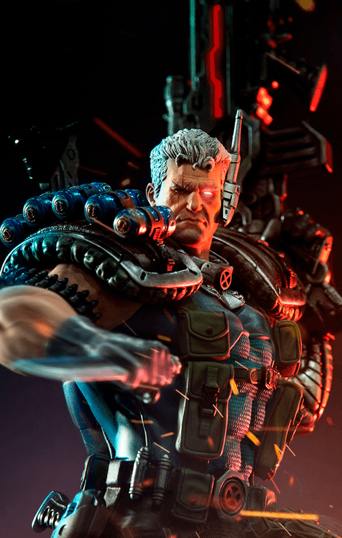 Statue Cable - X-Men - Marvel Comics - Art Scale 1/10 - Iron Studios