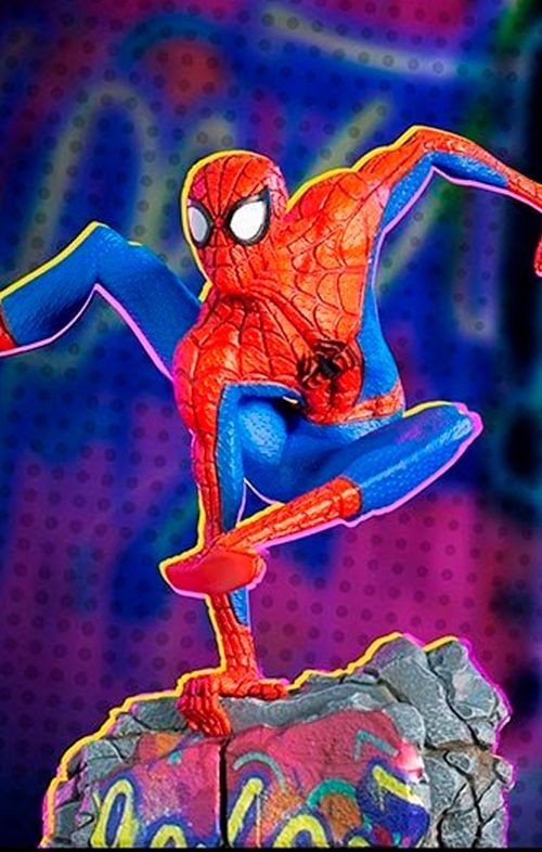 Statue Peter B. Parker - Spider-Man: Into the Spider-Verse - Bds Art Scale 1/10 - Iron Studios