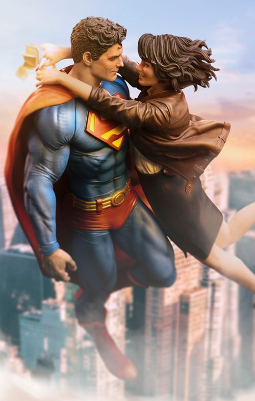 Statue Superman and Lois Lane - DC Comics - Diorama 1/6 - Iron Studios