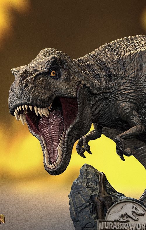 Statue T-Rex - Jurassic World - Icons - Iron Studios