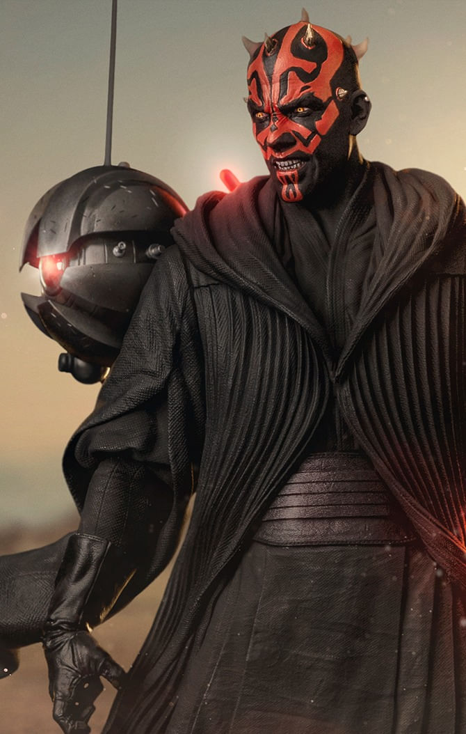 Statue Darth Maul Star Wars Legacy Replica 14 Iron Studios