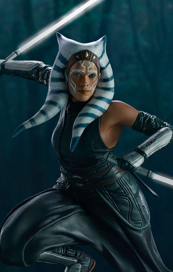 Statue Ahsoka Tano - Star Wars - Bds Art Scale 1 10 - Iron Studios 