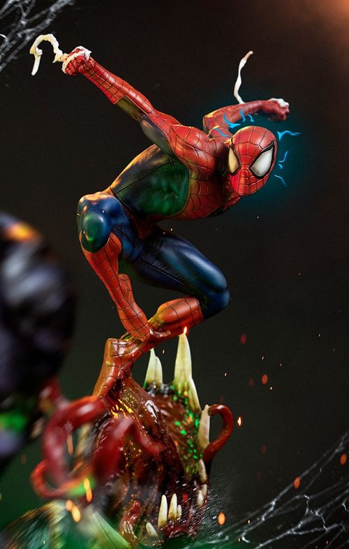 Statue Spider-man Deluxe - Spider-man vs Villains - Art Scale 1/10 - Iron Studios