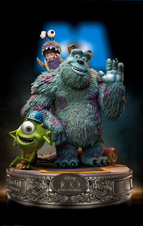 Statue Monsters Inc. 100 Years Ver - Disney 100TH - Monsters Inc - Art Scale 1/10 - Iron Studios