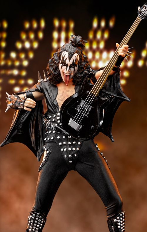 Statue Gene Simmons aka Demon - Kiss - Art Scale 1/10 - Iron Studios