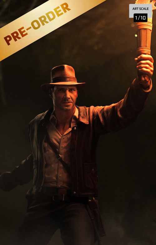 Digital Pre-Order - Statue Indiana Jones - Indiana Jones - Art Scale 1/10 - Iron Studios