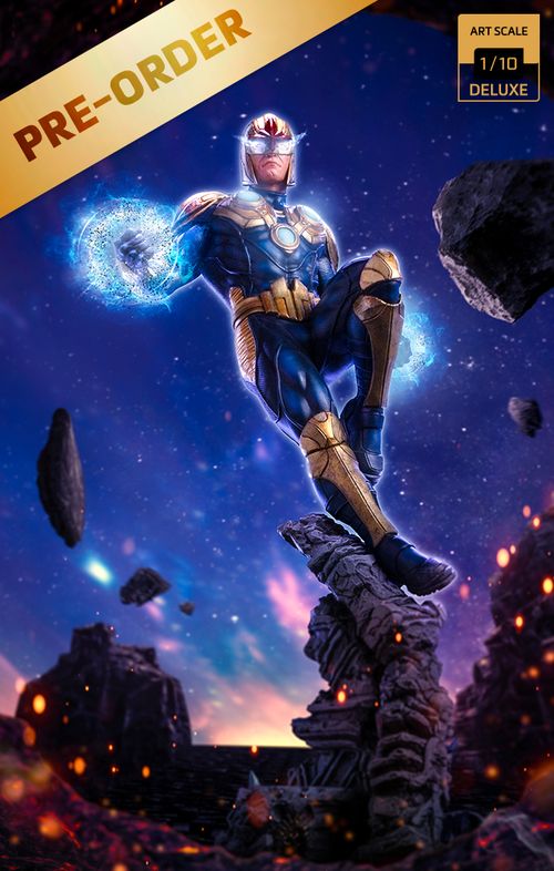 Digital Pre-Order - Statue Nova Deluxe - Infinity Gauntlet Diorama - Marvel - Art Scale 1/10 - Iron Studios