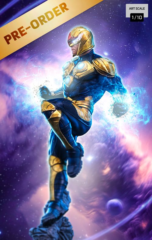 Digital Pre-Order - Statue Nova - Infinity Gauntlet Diorama - Marvel - Art Scale 1/10 - Iron Studios