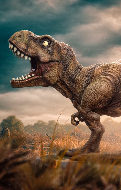 Statue T-Rex 30TH Anniversary - Jurassic Park - MiniCo - Iron Studios