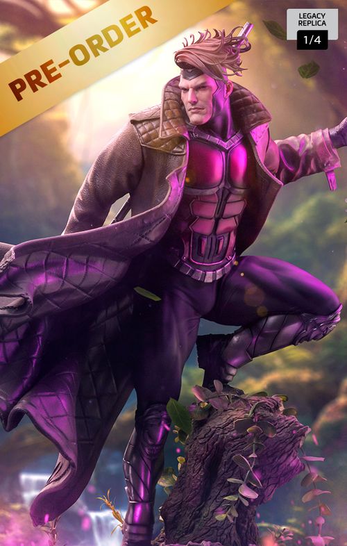 Digital Pre-Order - Statue Gambit - X-Men Comics - Legacy Replica 1/4 - Iron Studios