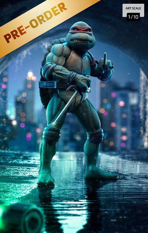 Digital Pre-Order - Statue Raphael - TMNT Movie - Art Scale 1/10 - Iron Studios