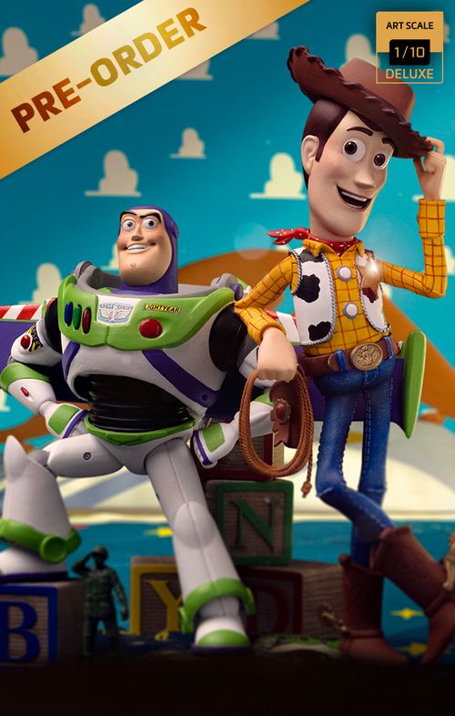 Digital Pre-Order - Statue Buzz & Woody - Toy Story - Deluxe Art Scale 1/10 - Iron Studios