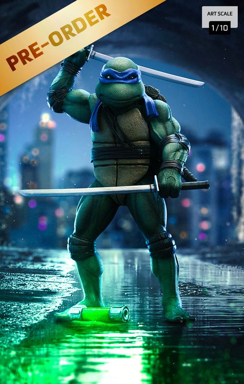 Digital Pre-Order - Statue Leonardo - TMNT Movie - Art Scale 1/10 - Iron Studios