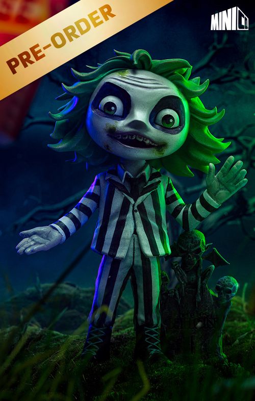 Digital Pre-Order - Statue Beetlejuice - Beetlejuice Beetlejuice - MiniCo - Iron Studios