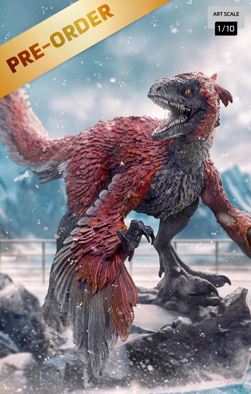 Digital Pre-Order - Statue Pyroraptor - Jurassic World: Dominion - Art Scale 1/10 - Iron Studios