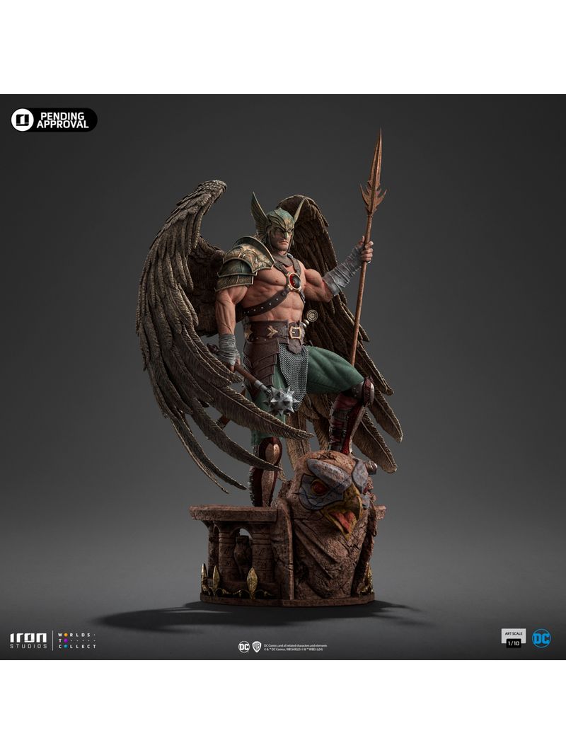 Digital Pre-Order - Statue Hawkman 10th Anniversary - Art Scale 1/10 ...